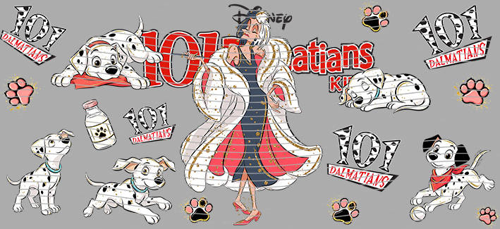 16oz Disney style-D-1944